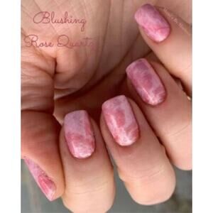 VALENTINES DAY Color Street Blushing Rose Quartz Nail Strips